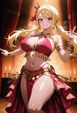 [LewdCreationAI] Lucy Heartfilia Exotic Dancer | Fairy Tail [90] (Patreon) [AI Generated]