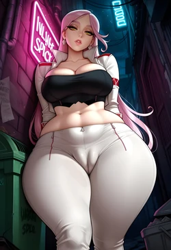 DreamcoreArt - Set 1547 - Yuuko Sagiri BBC (Mega Set) (Patreon) (AI Generated)