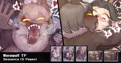 [Mokushi] Werewolf TF