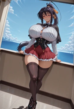 [LeagueWaifus] Akeno Himejima [AI Generated]