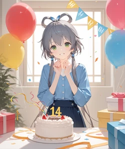 [misoya]-生日嘛，你生我日就对了。-[洛天依-14th生日快乐]-(AI Generated)
