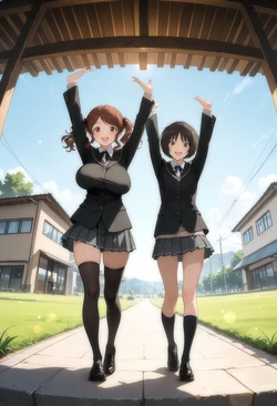[ai_nano] 20251028_01 Sae Nakata, Miya Tachibana (Amagami) [AI Generated]