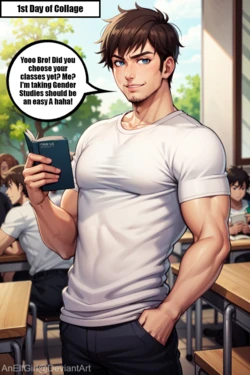 [AnElfGirl] Gender Studies + Futa Version [AI Generated]