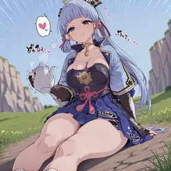 [DotaGota] Ayaka Kamisato / 神里綾華 (Genshin Impact) - Hilichurl Semen Injection: Swollen Belly Chasing Impregnation Gangbang [Hilichurl/NTR] [124 Images] (Patreon) [AI Generated]