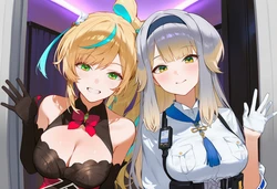 Howsir - 立伝都々X 栞葉るり Tachitsute Toto X Shioriha Ruri [AI Generated]