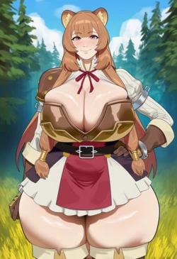 [QOSKindred] Raphtalia x BBC [AI Generated]