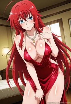 [Setsuna] Rias Gremory (リアス・グレモリ) | High School DxD (Extras) [AI Generated]