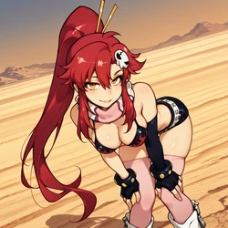 Yoko In the Desert [AI Generated]