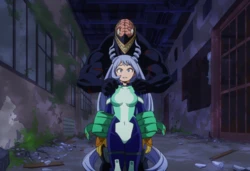 [Sira] Nejire X Nomu / 波動ねじれ × 脳無 [AI Generated]