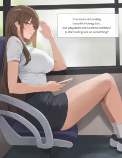 |fartist| The girl silently farting on the bus