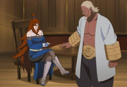 (Sira) Raikage X Mizukage (Ai Generated)