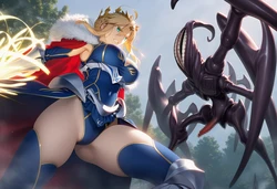 [Mikitoon_studio] Artoria Lancer Lahmu Rape - 1 - [Tiny] [AI Generated]