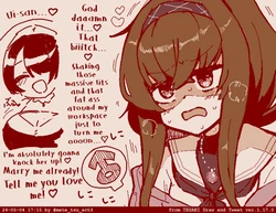 [Mate-Tsu] Uihinata Sukisugi nite Hakkyou | Losing My Mind Because I Love Ui x Hinata Way Too Much [English] [Castle TL] [Pixiv 122171267]