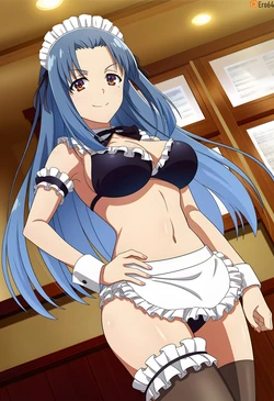 [Ero64] Haruka Hasebe - Maid Bikini [AI Generated]