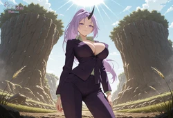 [AsukaiArts] [T3 Poll Winner] Shion – That Time I Got Reincarnated as a Slime – 449 Pics | シオン – 転生したらスライムだった件 – 449枚の画像 [AI Generated]