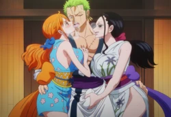 JarenTr - Nami & Robin x Zoro at Wano (Patreon) [AI Generated]