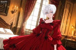 [AsukaiArts] Scarlet El Vandimion – May I Ask for One Final Thing? – 317 Pics | スカーレット・エル・ヴァンディミオン – 317枚の画像 [AI Generated]