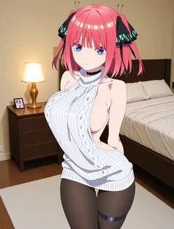 [artkaguya] Nino Nakano | 中野 二乃 | The Quintessential Quintuplets | 五等分の花嫁 30p [AI Generated]