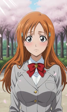 [Nuvoro] Orihime Inoue (SchoolUniform) [Animated WEBP] [AI Generated]