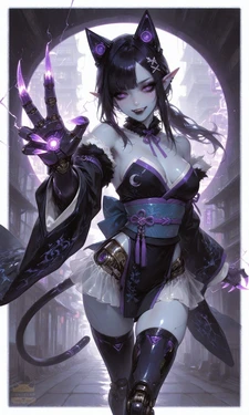 Goth Elf Malkova's Collection 02 [AI Generated]