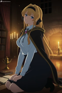 [Digital Waifu Gallery] Lihanna - Wistoria Wand and Sword [Tier 2] [REQUEST] [AI Generated]