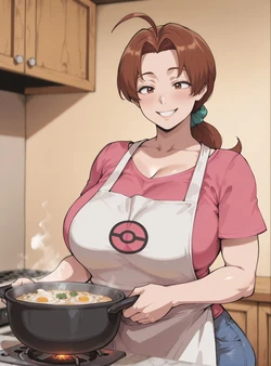 [Dr.Bon] Delia's Favourite Pokemon / デリアのお気に入りのポケモン (Patreon) [AI Generated]