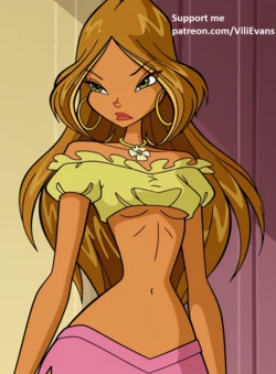 Winx Club (Flora & Bloom) 💚❤️ [AI Generated]