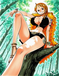 [Noxx] Nami(Elbaph)/Luffy [AI Generated]