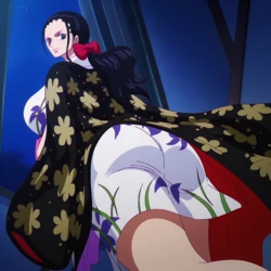 [Tbaanime] Nico Robin (Onigashima) x Luffy [AI Generated]