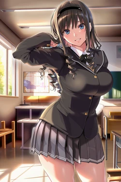 [ベル] [bell_ai_art] Amagami - Morishima Haruka [AI Generated]
