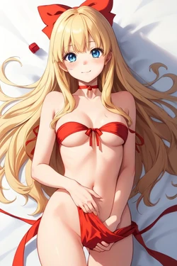 Sailor Venus Ribbon Tease (Sailor Moon) [AI Generated]