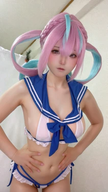 初音ひとり - Aqua swimsuit