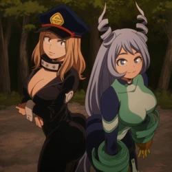 [Tbaanime] Nejire & Camie x Mineta [AI Generated]