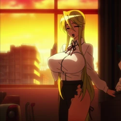 [Tbaanime] Shizuka Marikawa X kouta! [AI Generated]