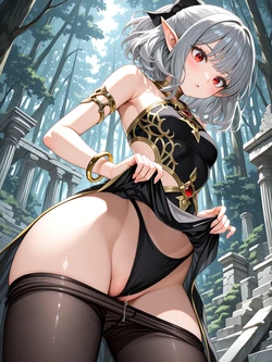 [Kyonkanie (Pantyless)] Atou - Apocalypse Bringer Mynoghra [AI Generated]
