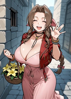 [xezex] Aerith final fantasy [AI Generated]