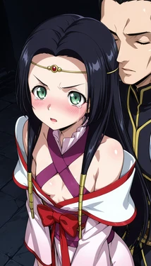 [rroman] Sumeragi Kaguya 1~3 (Code Geass: Lelouch of the Rebellion) [AI Generated]