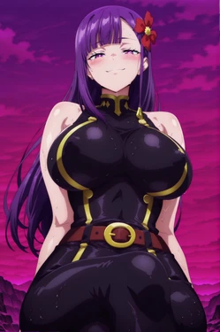 [Kotris] Ren Yamashiro in Bodysuit 💜💜 [AI Generated]