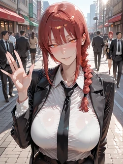 [Hoyphoybe] Makima♡ | 55pics (Patreon) [AI Generated]
