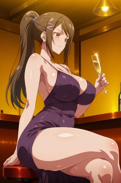 [Kotris] Chabashira-sensei 💜💜 [AI Generated]