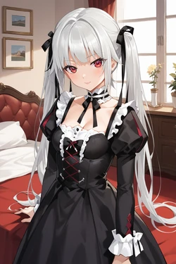 [KimoWinter] Kagarino Kirie (Bishoujo Mangekyou -Norowareshi Densetsu no Shoujo-) [AI Generated]