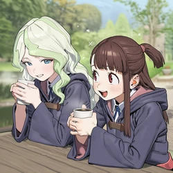 [yourojisan] (Request) [NSFW] ダイアナ・キャベンディッシュ Diana Cavendish with old man [AI Generated]