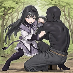 [yourojisan] (Request) [NSFW] 暁美ほむら Akemi Homura with BBC [AI Generated]