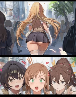 [UsagiPunish] Shokuhou Misaki [AI Generated]