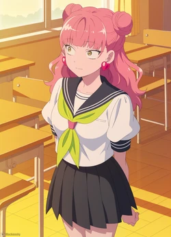 [Mackensky] Miyu Suzuki (Seihantai na Kimi to Boku) [AI Generated]