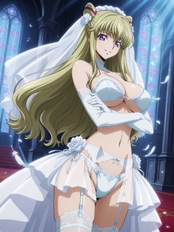 [Kurohime] レイラ・マルカル（ウェディングビキニ）[AI Generated]