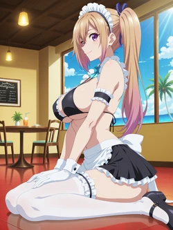 [Kurohime] 川神舞（メイドビキニ）[AI Generated]