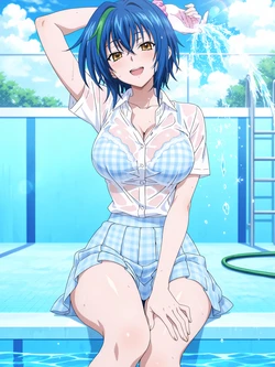 [Kurohime] ゼノヴィア・クァルタ（プール・白シャツ）[AI Generated]