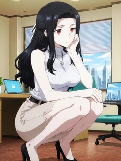 [Kurohime] 七草真由美（オフィスカジュアル）[AI Generated]