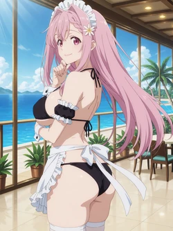 [Kurohime] 姫宮華恋（メイドビキニ）[AI Generated]